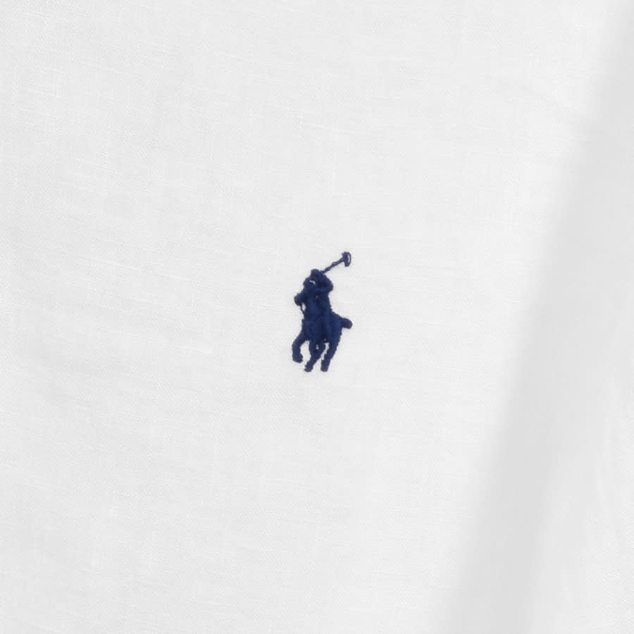 Alternative Image for ProductRalph Lauren Slim Fit Long Sleeve Shirt White3